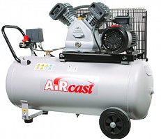 Поршневой компрессор Remeza AirCast LB24 2.2кВт / 380В на горизонтальном ресивере объемом 100 литров